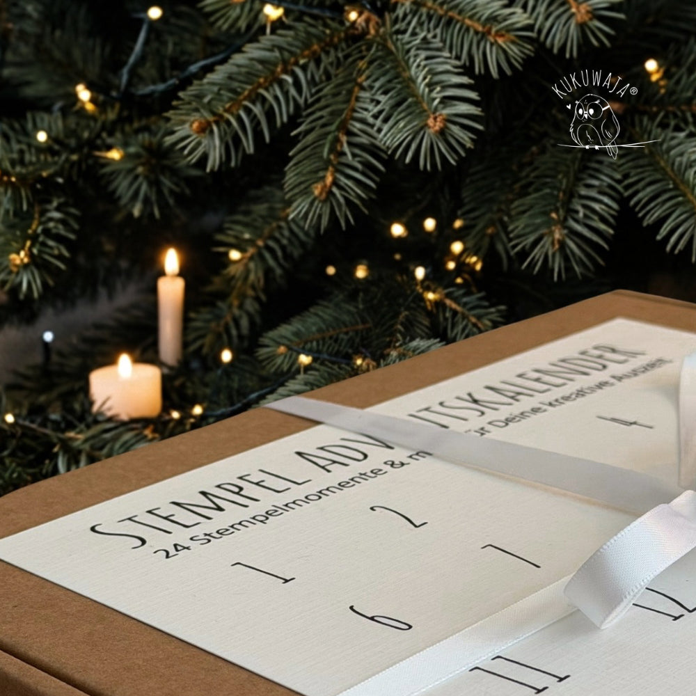 Stempel-Adventskalender 2026 mit Zubehör