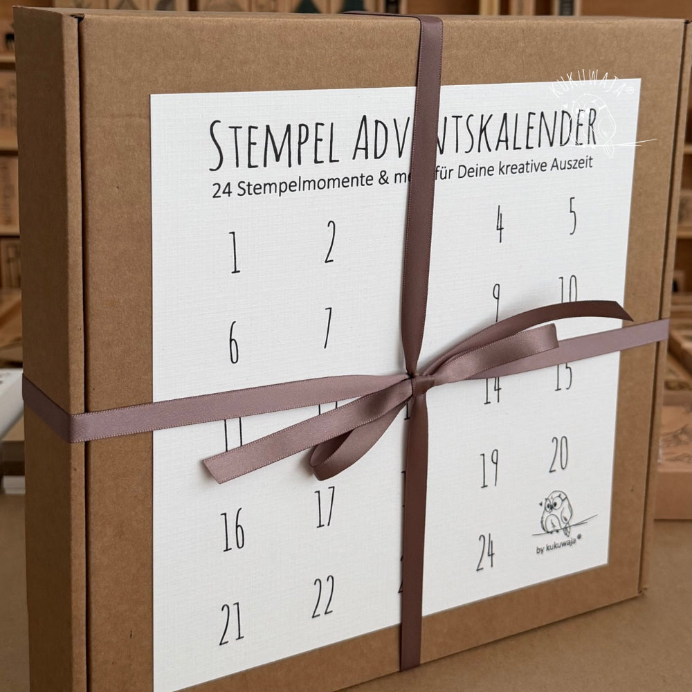 Stempel-Adventskalender 2026 mit Zubehör